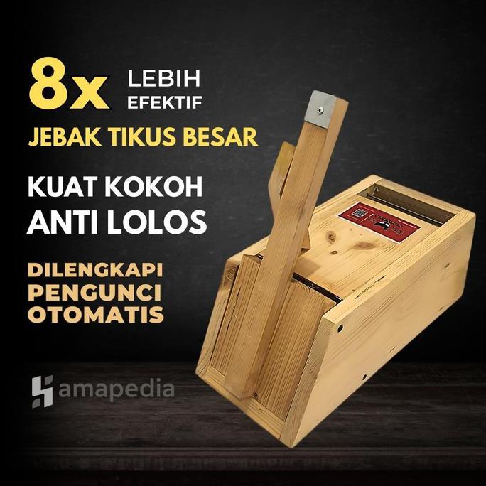 Perangkap Tikus Besar Ukuran Jumbo / Jebakan Tikus Got Perangkap Tikus Super Ampuh
