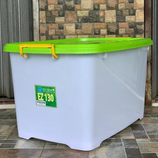 Promo Promo Container Box Ezy Clear Kontainer Box Ezy Warna 130 150 Liter Diskon