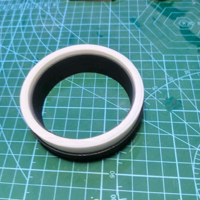 (Mainan Kertas) Shroud Housing Cover Biled 2.5 inch Bulat Rounded