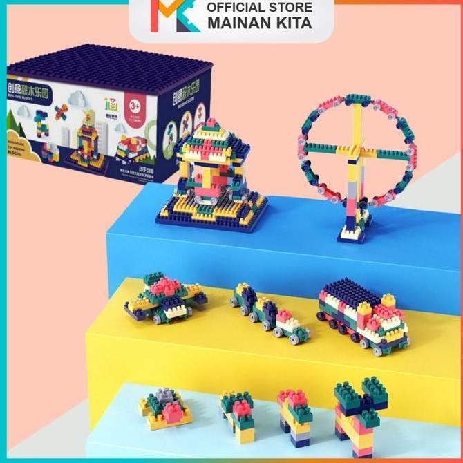 Modello- Mk332 Mainan Brick Balok Susun Anak Diy | Brick Lego Land Anak | Mainan Susun Edukatif 260/