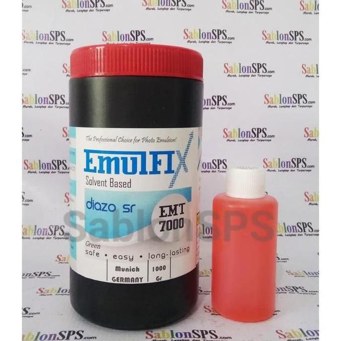 Modello- Obat Afdruk Sablon Emulfix Solvent Based Green 1Kg