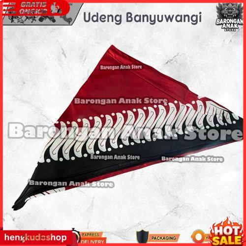 Barongan Anak Store Udeng Banyuwangi Bentuk Segitiga High Quality