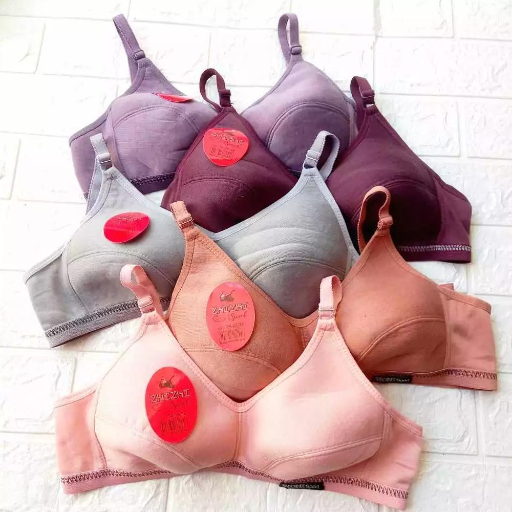 Official Sport Bra Pakaian Dalam Wanita High Quality Tanpa Kawat Dan Busa Merk Febri, Najwa & Bh Plu