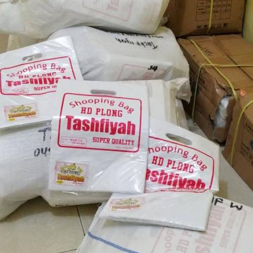 Plastik Hd Plong Putih 30X40 Cm Polos +/- 100Pcs  Hd Pon