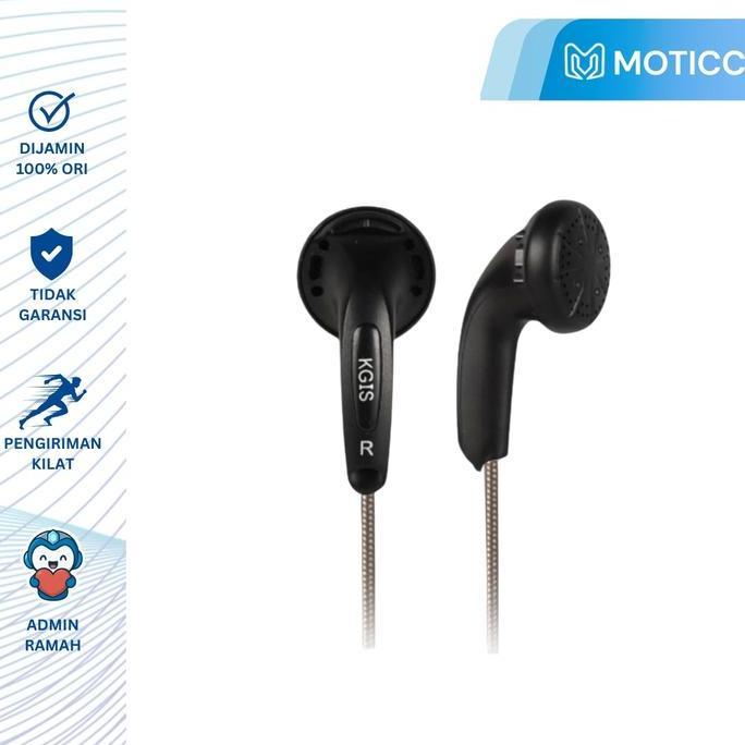 KGIS P1 with Mic HiFi Sound Bass Earphone Durable Cable Headset