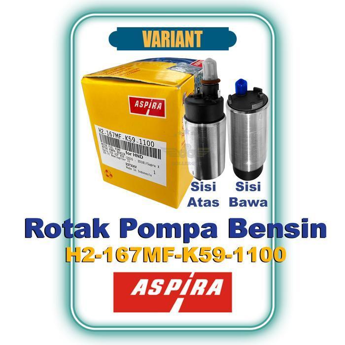 Rotak Fuel Pump Pompa Bensin Honda Beat Vario Scoopy Cb150R Fi Esp Pop Old New 110 125 Aspira Astra 
