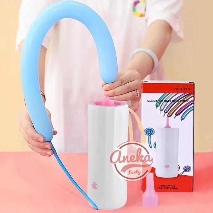 Pompa Balon Elektrik cacing / Pompa Balon Pentil / Pompa Balon Twist