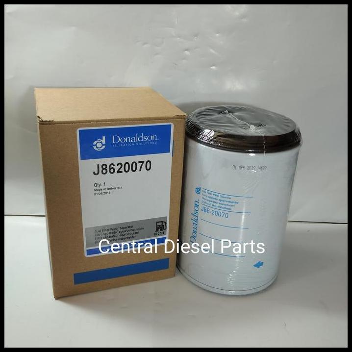 TERBARU FILTER SOLAR / FUEL FILTER SK200-8 J8620070 DONALDSON 