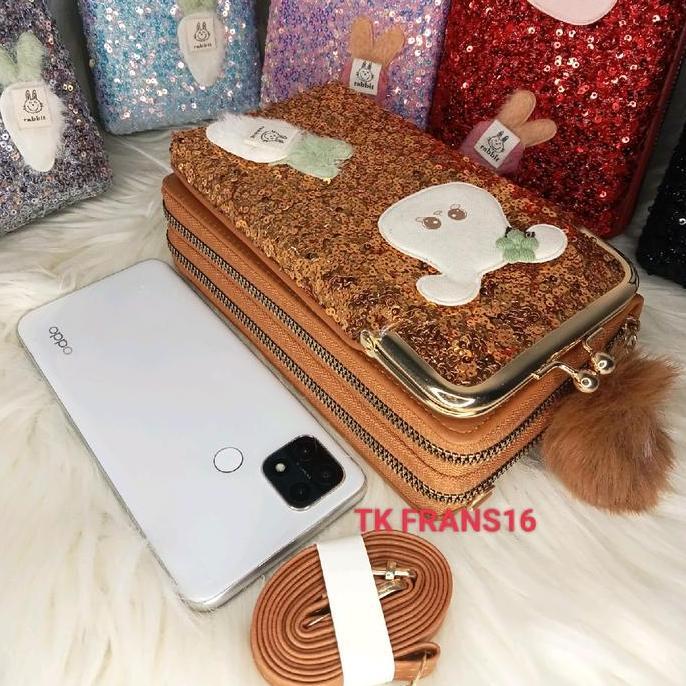 Sale Tas Hp Behel Full Manik Resleting 2 Terbaru / Dompet Hp Terbaru Kualitas Premium