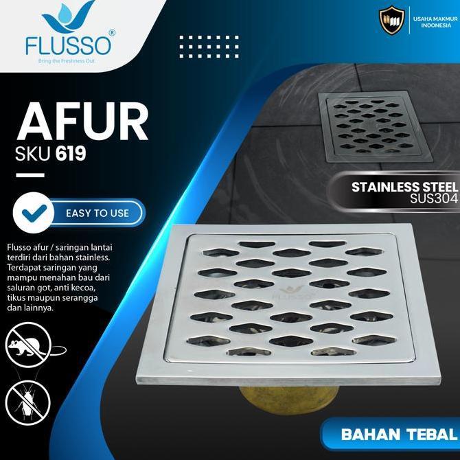 Tokowatishop - Vincitory Afur Lantai Saringan Got Stainless Katub Kuningan Anti Serangga Anti Bau - 
