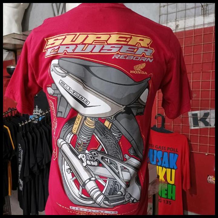 DISKON KAOS HONDA TIGER SUPER CRUISER REBORN !!!!!!