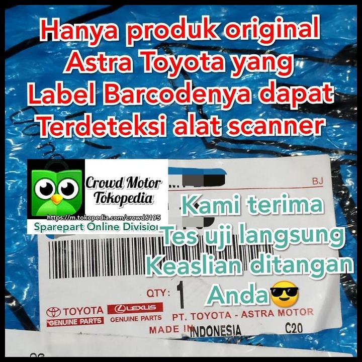 TERBARU TUTUP DOP VELG AVANZA 2012-2016 ORI TYT 100% 