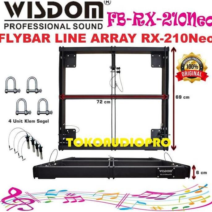 TERLARIS FLY BAR ARRAY WISDOM RX-210 GANTUNGAN ARRAY WISDOM RX210