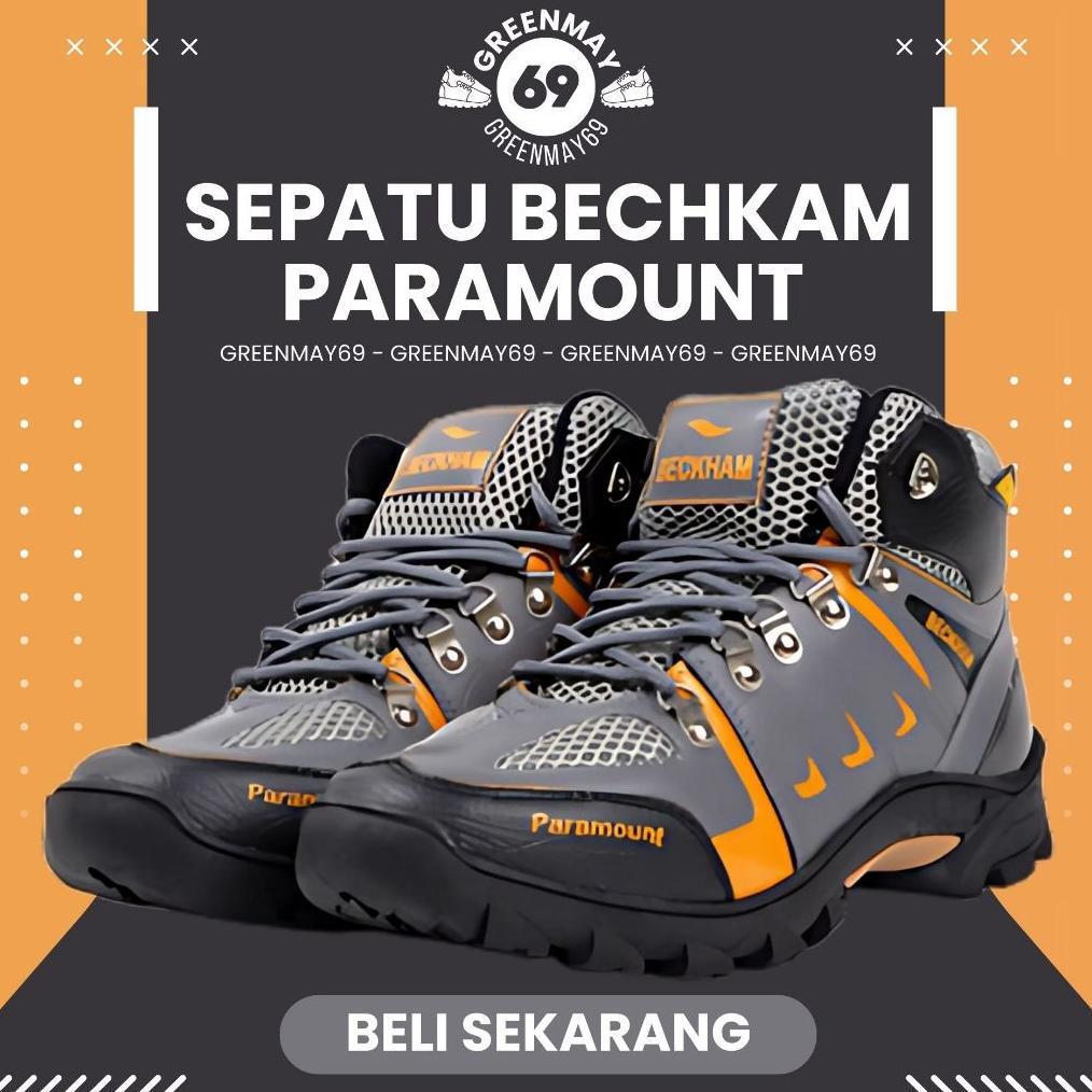 NEW SEPATU HIKING OLAHRAGA - SEPATU BECKHAM - SEPATU PARAMOUNT - PARAMOUNT BECKHAM - SEPATU OUTDOOR