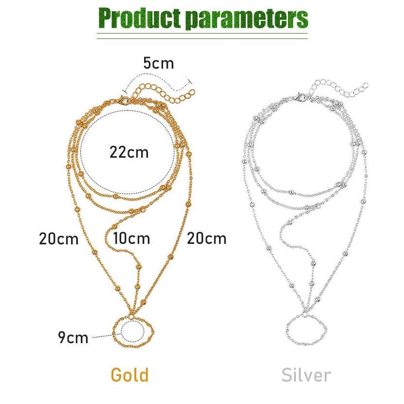 CUCI GUDANG GELANG KAKI TITANIUM WANITA ANTI KARAT INDIA / GELANG KAKI JUMBAI/ BOHEMIAN RANTAI RUMBA