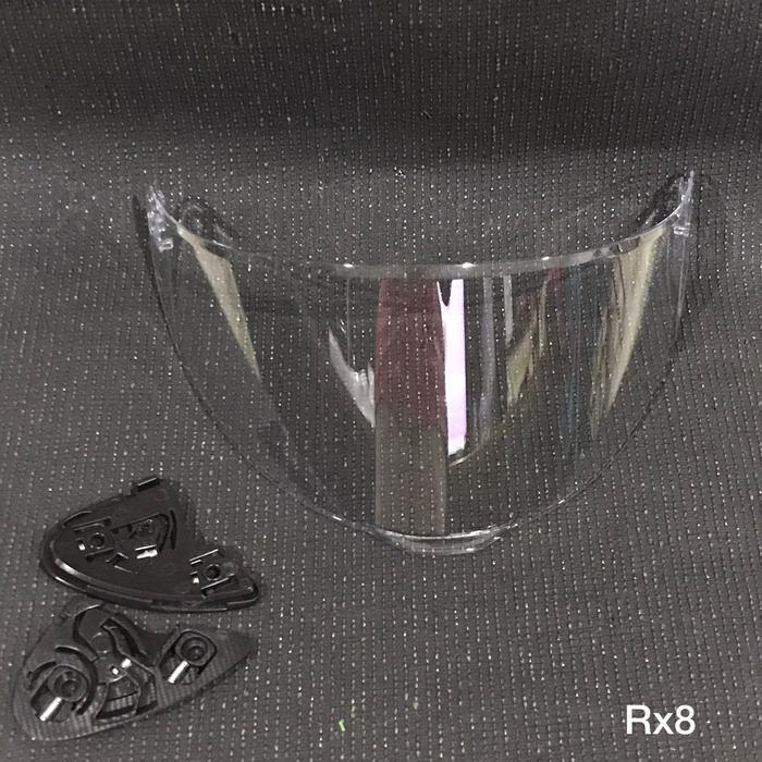Kaca Visor Waterproff & Anti Fog Scott Rx-7 Pnp Shoei X14 Helm Full Face Iridium Grosir Termurah Fre