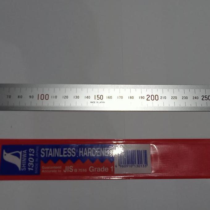 Mistar baja 30cm Shinwa 13013 NS