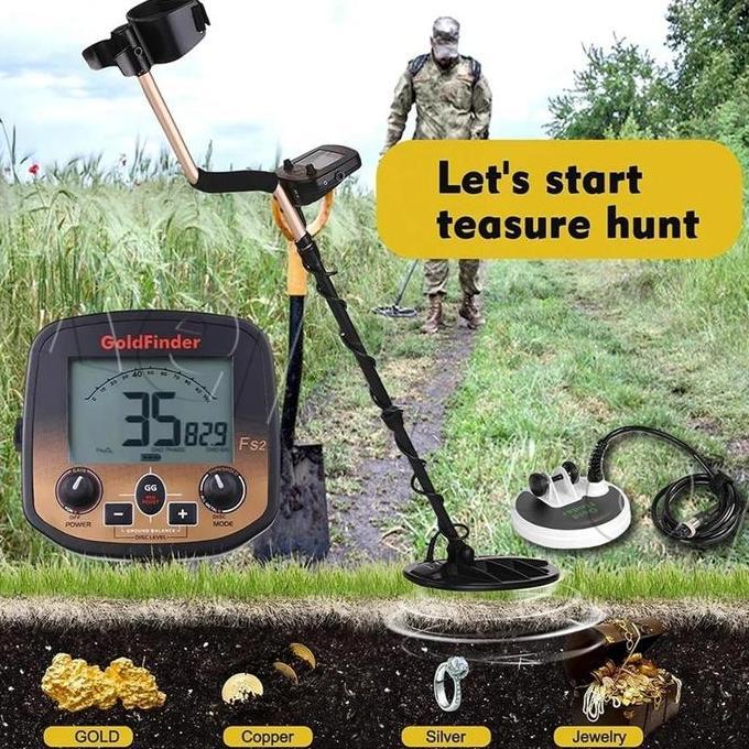 DUDLEY Metal Detector Emas FS2 Gold Detector Finder Terbaik Alat Cari Mas Yang Bagus Alat Gold Detek