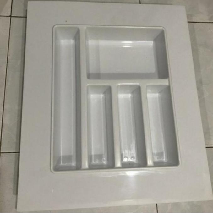 TERLARIS TEMPAT SENDOK LACI PUTIH / SEKAT LACI / SENDOK GAU KITCHEN SET