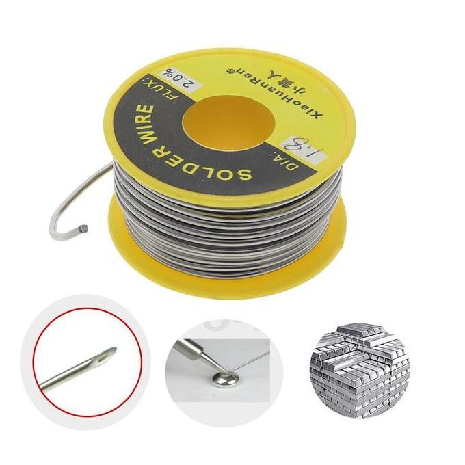 AONI Timah Gulung 50g Flux Rosin Solder 2.0% / 0.8 1.0 1.2 1.8 mm / Kawat / Wire Soldering