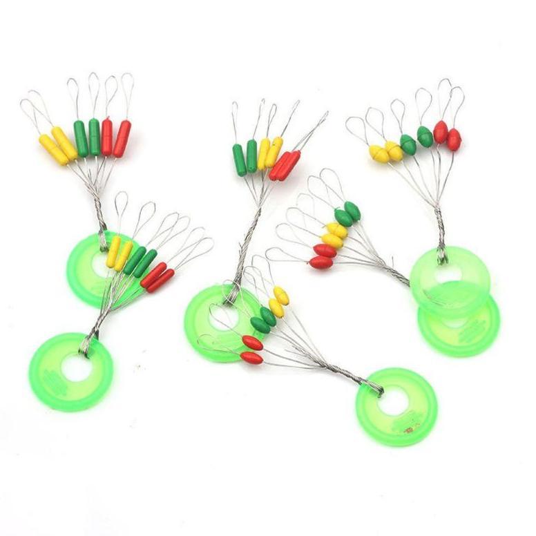 stoper pancing stoper warna aksesoris pancing 1 Bks 100pcs 600butir