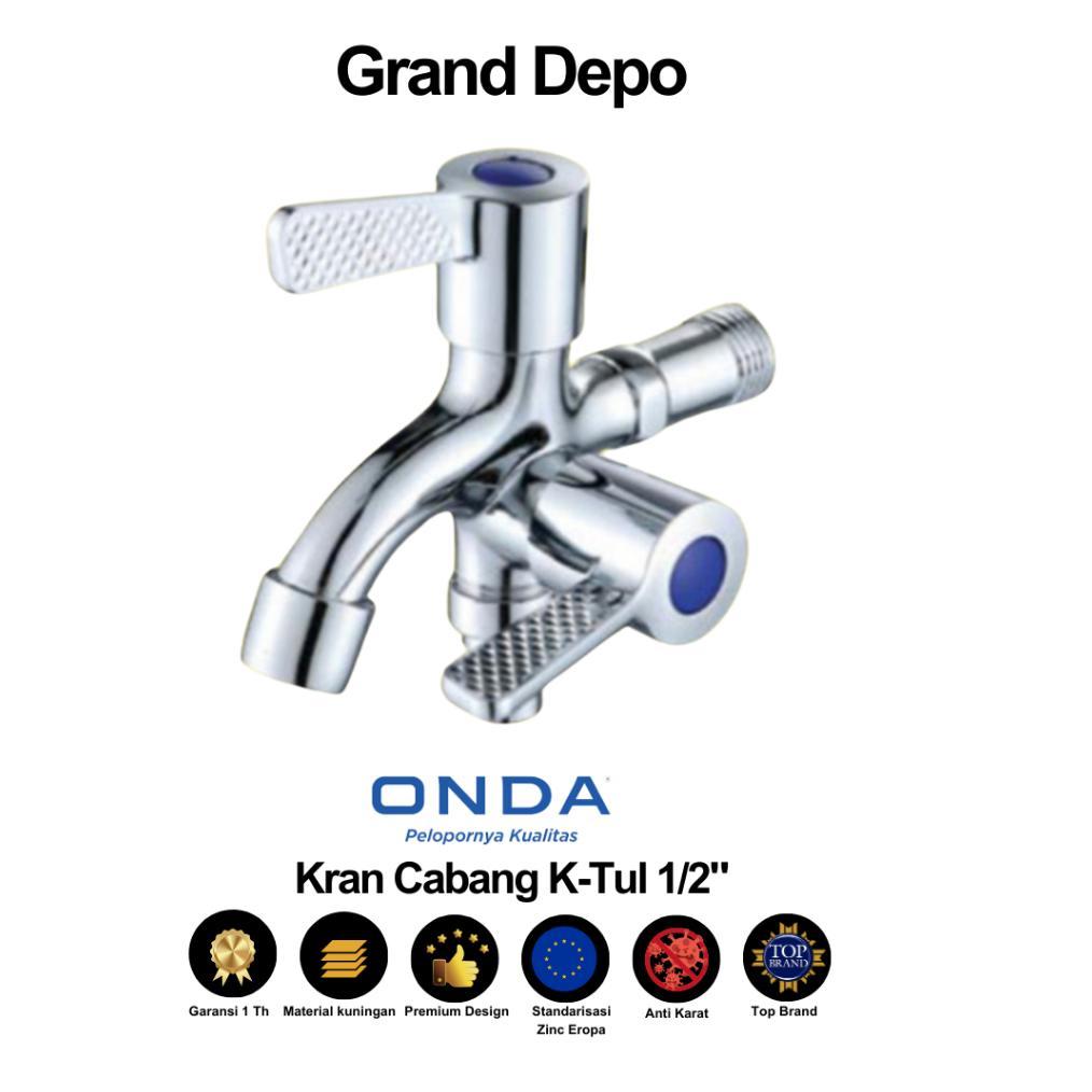 Onda Kran Cabang K-Tul 1/2" / Kran Cabang Onda / Kran Air Onda