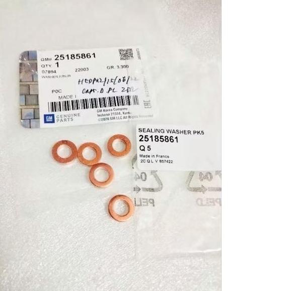Murah Ring Injector Captiva Diesel Fl C140 / Seal Injektor Captiva Diesel Fl Set