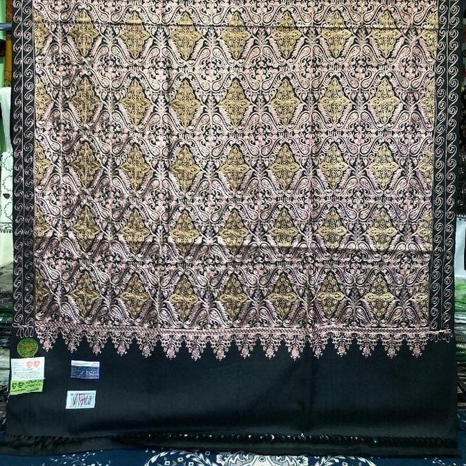 Sorban Kashmiri Full Bordir Kashmir Double Sheep Brand Sorban Premium