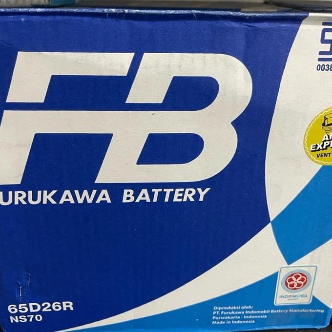 Grosir Aki/Accu Mobil Ns70 (65Ah) Fb Furukawa Battery Indo Mobil