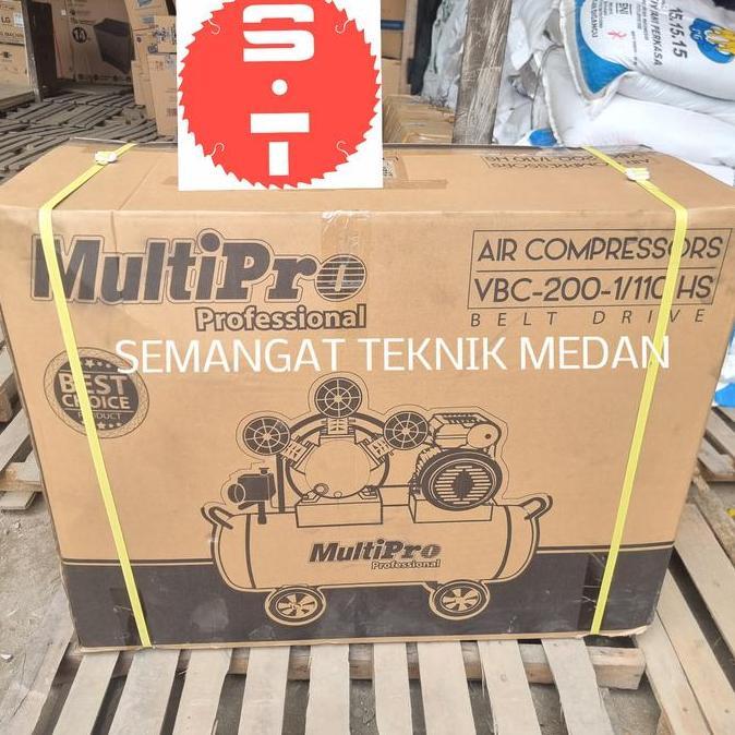 NEW VBC200-1/110 COMPRESSOR KOMPRESOR ANGIN LISTRIK 2HP MULTIPRO VBC 200