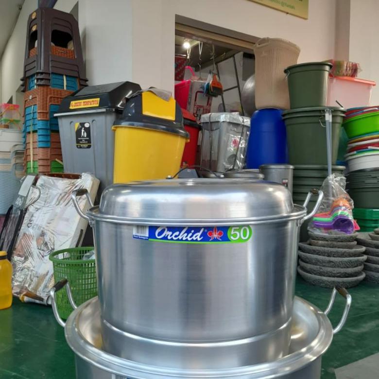 [Reguler] Orchid - Dandang Penanak Nasi / Panci Langseng Nasi No 50 / 20 Liter Stok Baru