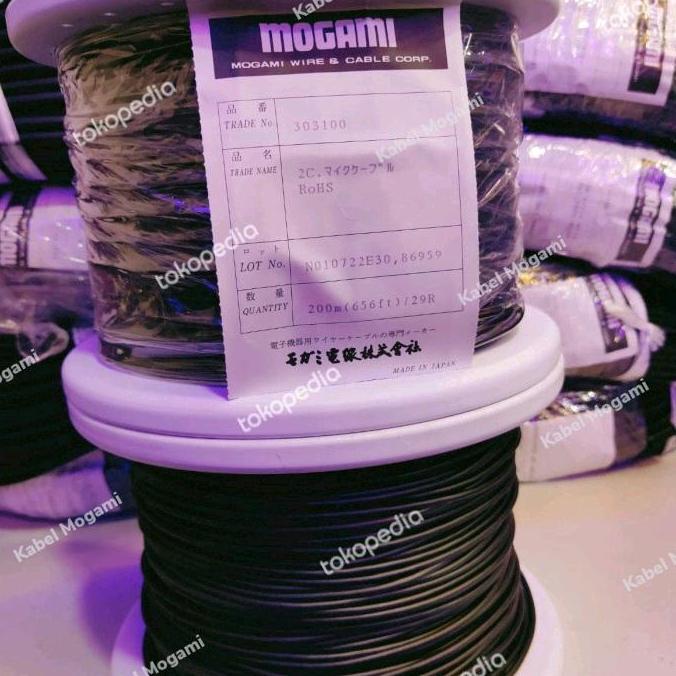 MOGAMI 3031 kabel audio dan kabel mic stereo - Miniatur Balance Mic cable / Lavalier