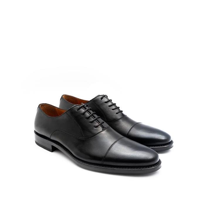 FEDERICO BLACK Sepatu Kulit Oxford Pria By Mario Minardi