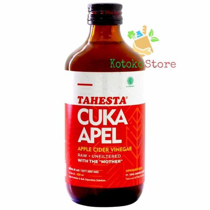Cuka Apel Tahesta / Cuka Apel Original / Cuka Apel Organik 320ml