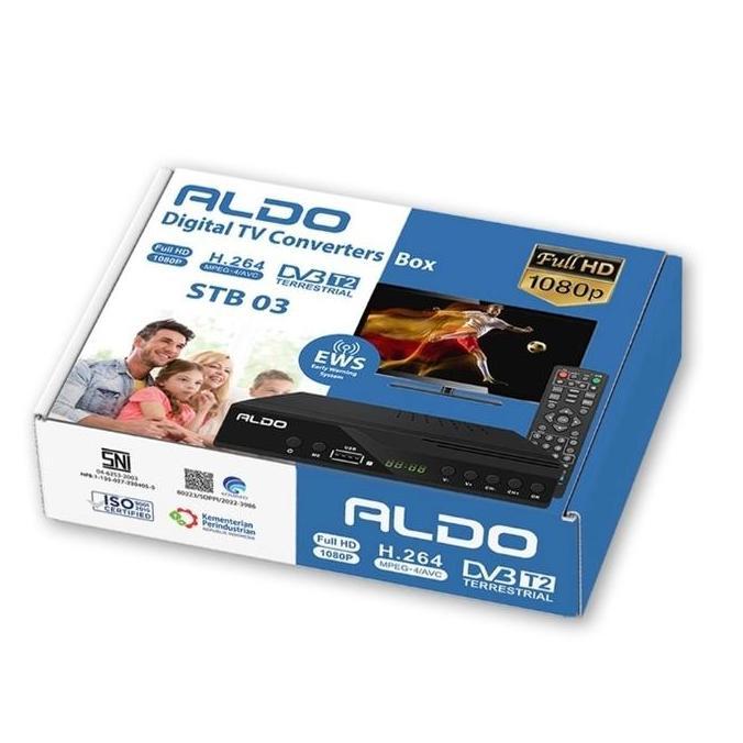 ALDO SET TOP BOX STB03 [MENGUBAH TV ANALOG MENJADI TV DIGITAL]