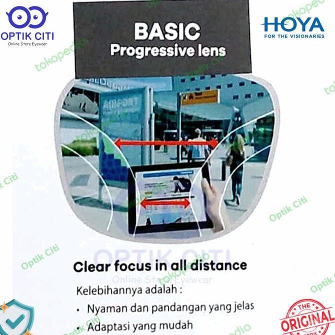 Lensa Kacamata Progresif Hoya Hoyalux Amplitude Progressive Original