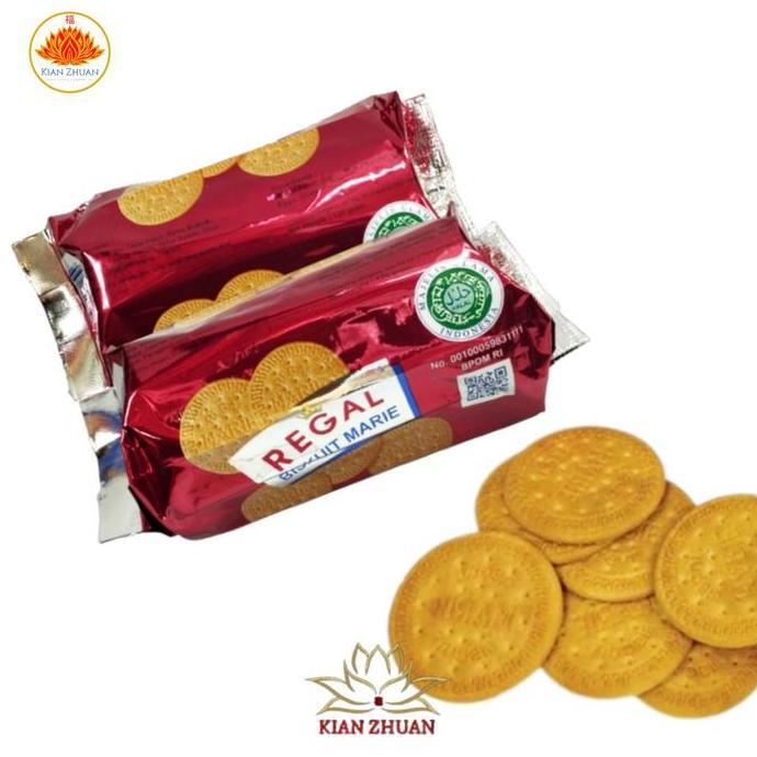 REGAL Biskuit Marie Biasa/Spesial 125gr, 250gr