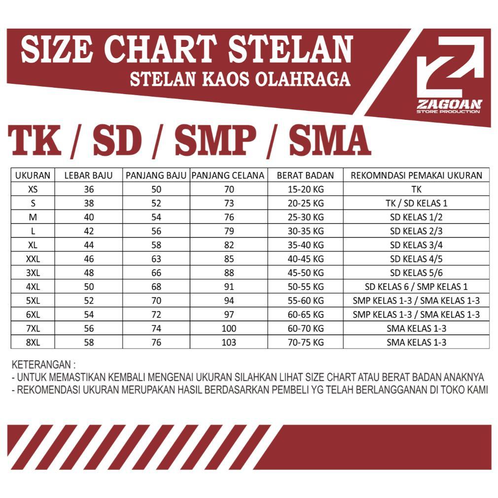 RECOMMENDED Setelan Olahraga Anak Sekolah Training TK SD SMP SMA | Baju Olahraga Anak Murah Adem Kun