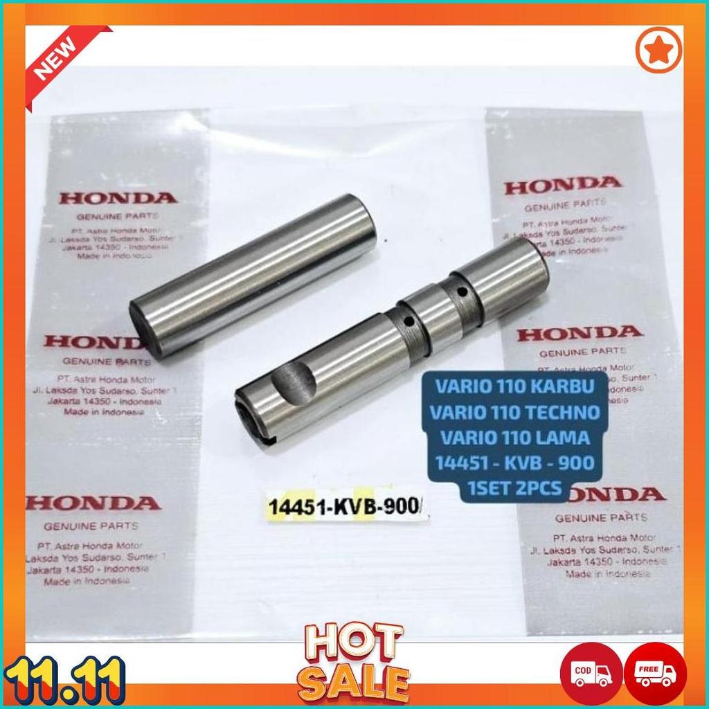 As Pen Platuk Klep Vario 110 Karbu Vario 110 Techno Vario 110 Lama Honda 14451-Kvb-900 1Set 2Pcs In 