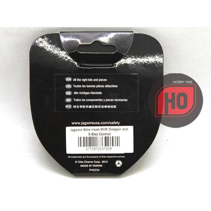 Jagwire Wire Hook Shift Dropper and E-Bike Control Wire - 4.0mm and 4.0mm