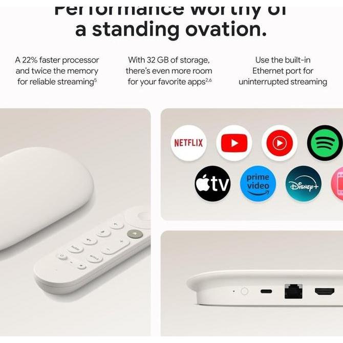 TV Streamer 4K - Android TV Box