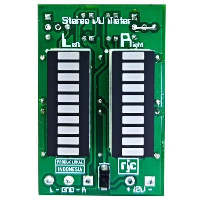 Digital VU meter Audio Level Meter Model Led Bar Stereo Sound Analizer