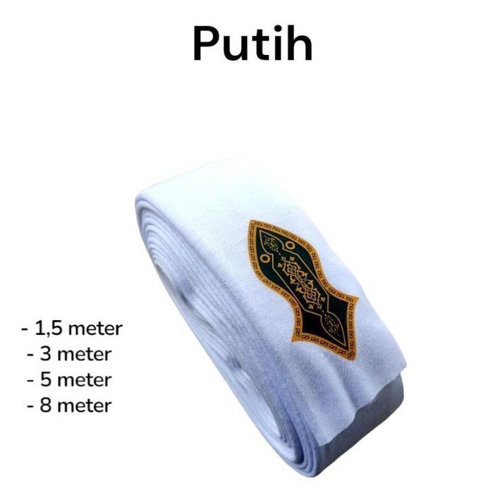 sorban imamah sorban rida/sorban peci imamah Hijau Putih Hitam