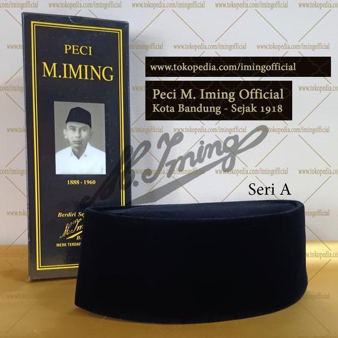 Peci M. Iming Original - Peci Polos Seri A
