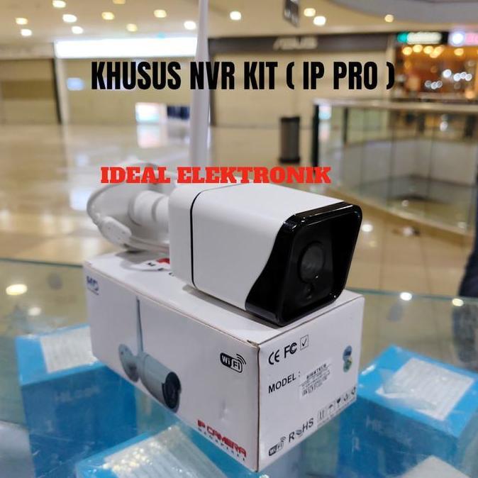 TERLARIS IP KAMERA CCTV OUTDOOR LENS 8MP FULL HD WATEROOF KHUSUS NVR KIT