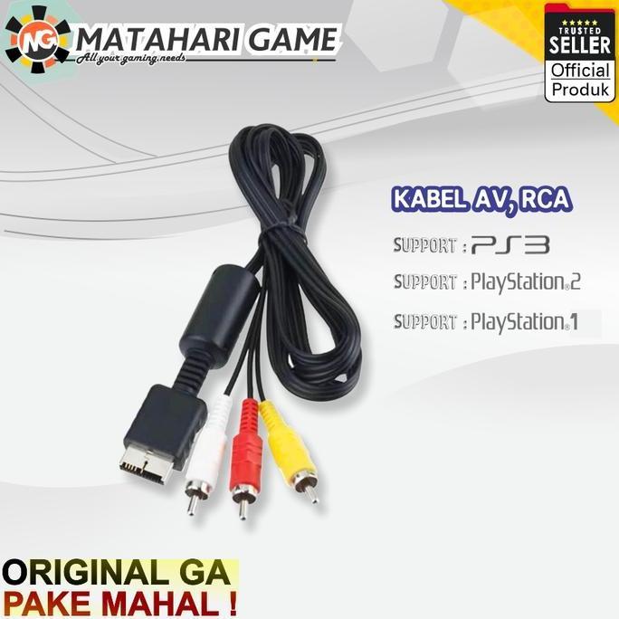 Cable AV / Kabel AV PS2 / Kabel AV PS3 Ke TV Best Quality