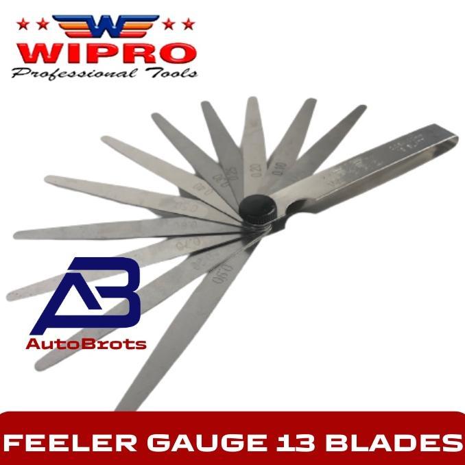 NEW WIPRO Feeler Gauge 13 Blades / Puller / Fuller 13pcs [terbaik][terlaris]
