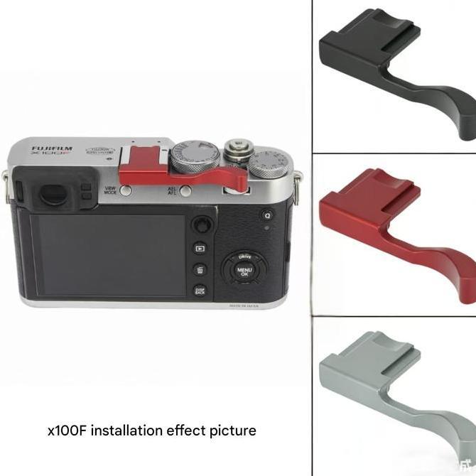Metal THUMB GRIP Kamera FUJIFILM X100VI X100V X100F Finger Handle Rest Camera Fuji X100 Mark 6 Mark 