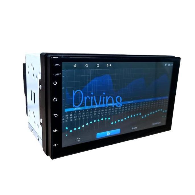 Head Unit Double Din Android Skeleton Skt-8189 7 Inch Voice Command Universal Bluetooth Car