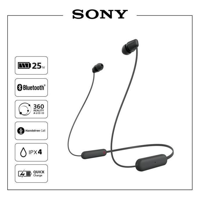 Sony Wi-C100 / Wi C100 / Wic100 Wireless Sport Earphone Neckband